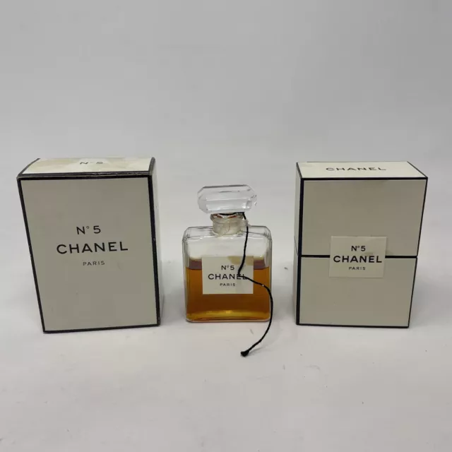 Lot Of 2, Vintage CHANEL NO 5 Spray Perfume 1/5 Oz EMPTY & RARE Oil For The  Bath