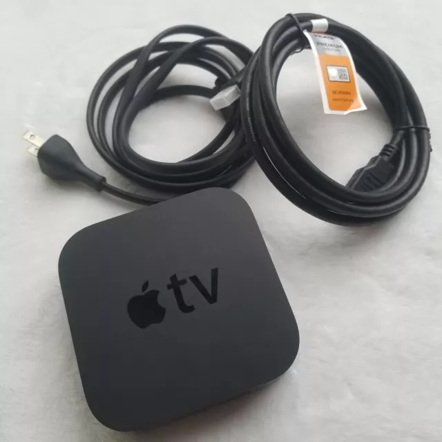 APPLE TV A1625 4th Generation HDMI Cable No remote Tested and Working ...