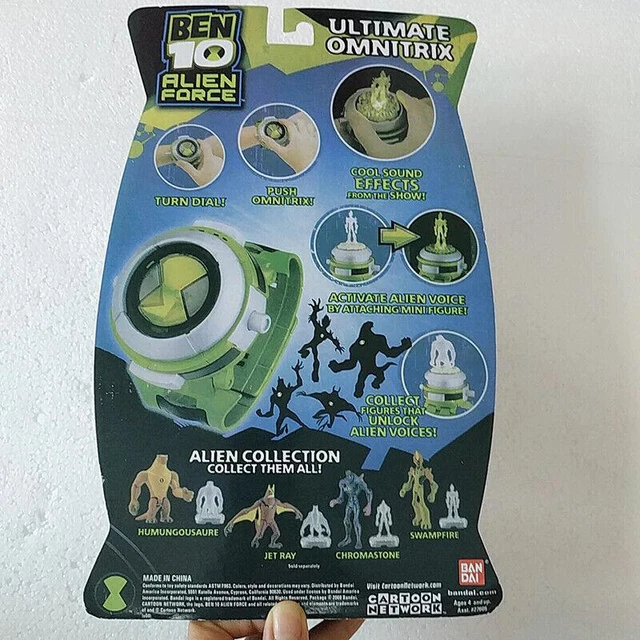 BEN 10 ULTIMATE Alien Ultimatrix Revolution Light Up Watch 4 Parts 