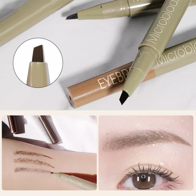 Liquide Sourcil Microblading Tatouage Yeux Maquillage Pinceau Souple Encre .