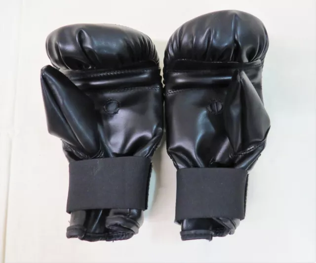 Everlast Boxhandschuhe Boxing Boston Pu Pro Bag Gloves Level 1 Schwarz - SMALL