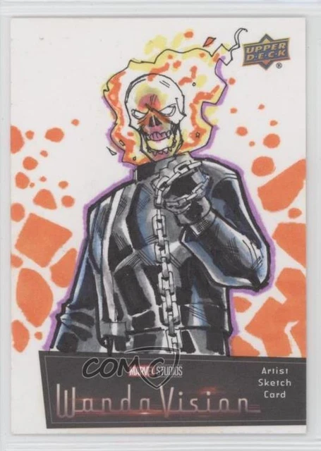 2022 Marvel Studios' WandaVision Sketch Cards 1/1 Bnfer #SKT Auto Sketch 0wu2