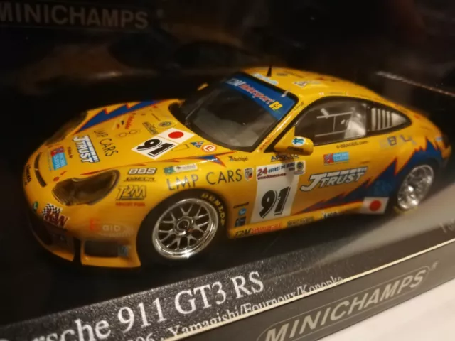 1:43 Minichamps Porsche 911 GT3 RS Le Mans 2006 T2M Motorsport