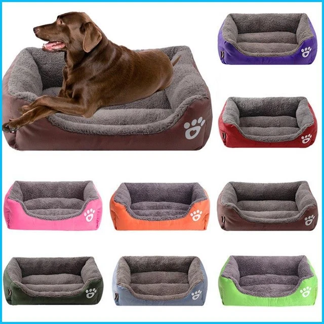 Waterproof Autumn Winter Pet Cat Dog Bed Warm Cozy House Soft Fleece Nest Mat