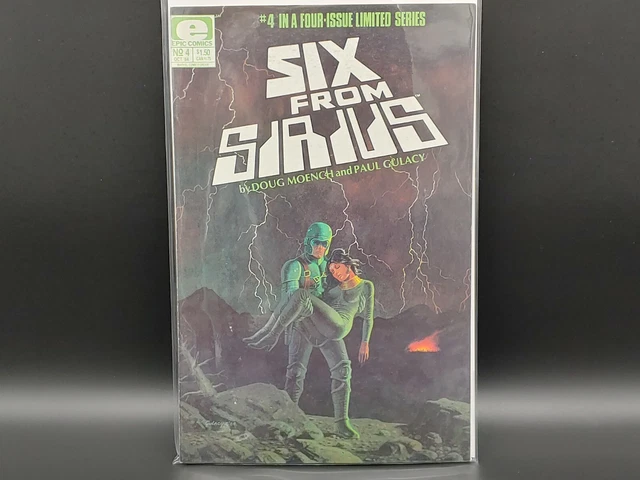 Six From Sirius #4 1984 Doug Moench Paul Gulacy Marvel Epic Comics Gorgeous Mint