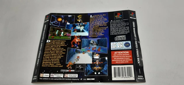 Jaquette Arrière Originale Sega Dreamcast Shenmue - Version Allemande/espagnole - État Correct