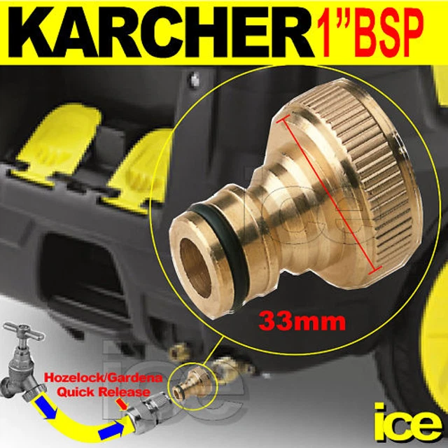 Tubo Sgancio Rapido Per Idropulitrici Karcher HD/HDS (Modelli Pre-2017) - Convertitore - Foto 4