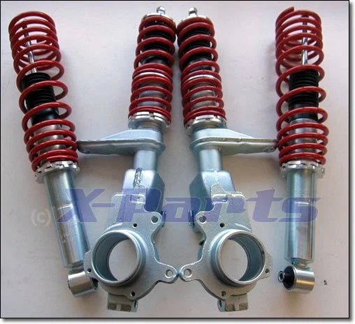 TA TECHNIX COILOVERS VW Polo 86c 1.0 1.4 G40 2 Tube Gas Damper