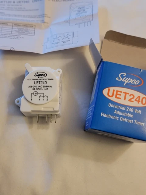 UET SERIES - Universal Adjustable Electronic Defrost Timer
