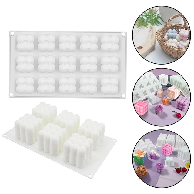Moule Silicone Cylindrique Motif « Joyeux Noël » Et Feuilles De Houx – Pour Bougies, Savons, Résine, Décoration De Fêtes - 11
