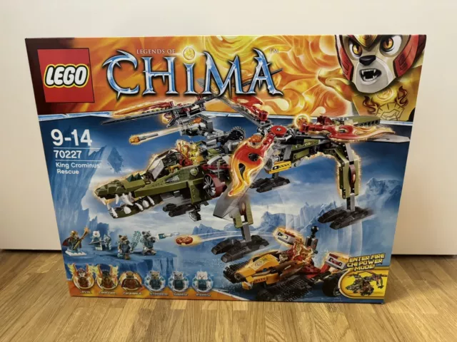 LEGO LEGENDS OF CHIMA: Il salvataggio di Re Cromino (70227)