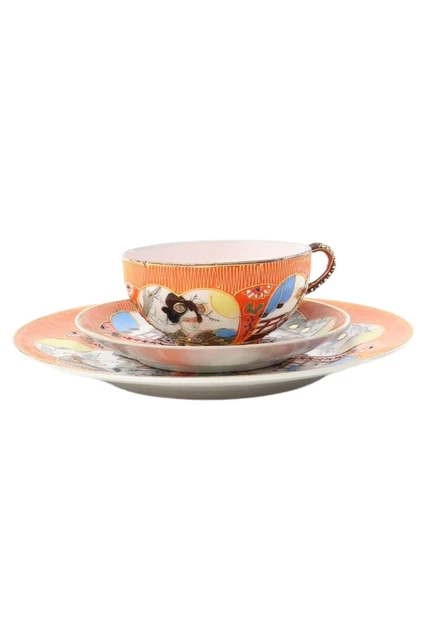 Cubierta de colección geisha de porcelana