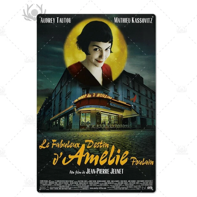 Plaque en métal vintage Leon - Affiche de film Leon
