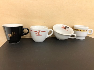 Tazzine Da Caffè La Coppa Europea Caffellatte Disco Set Lucida Nera Opaca Tazza Tazza In Ceramica Semplice Vintage Latte Cucchiaio,A 