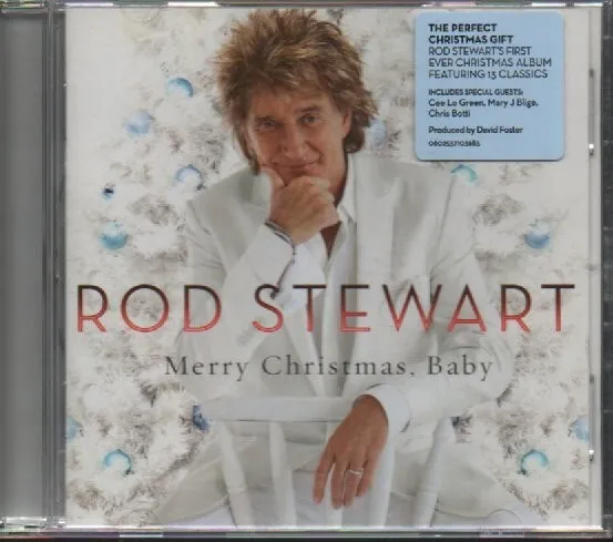 Cd - Rod Stewart - Merry Christmas, Baby / Zustand Sehr Gut ++ #U146#