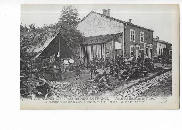 Militaires Guerre 1914 Les Americains En France
