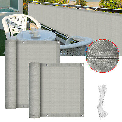Balkonsichtschutz HDPE Doppelseitige Beschattung Sonnenschutz Balkonbespannung