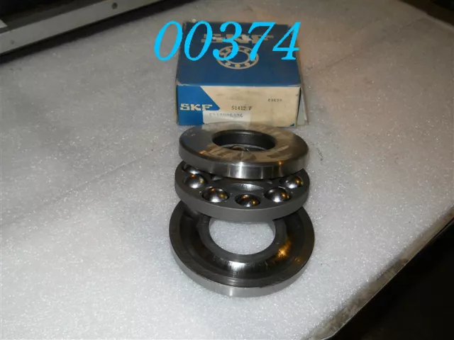 Skf Axial-Rillenkugellager  51412 F