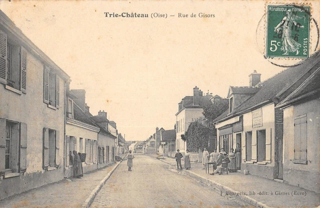 LIANCOURT - Oise - CPA 60 - le Chateau - Ecole de l' Ile de France