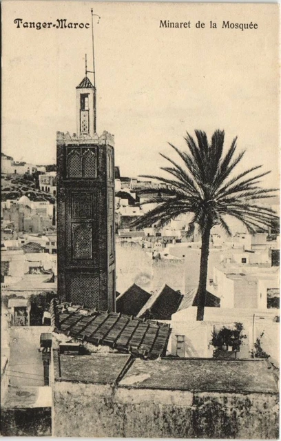 CPA AK MAROC TANGER Minaret de la Mosquée (31708)