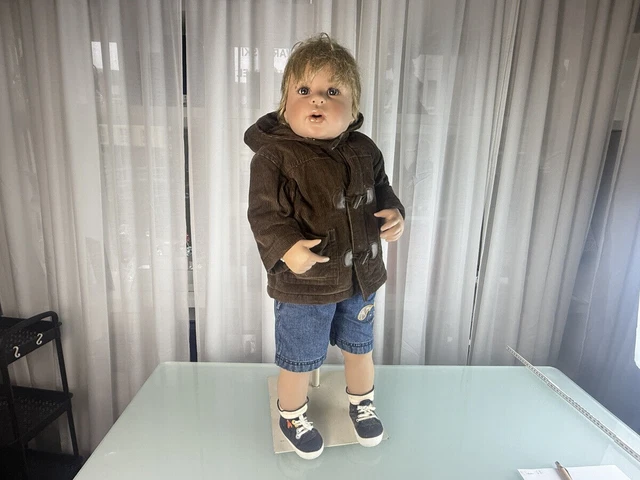 Poupée D'artiste Inge Tenbusch - Porcelaine 50 Cm - Excellent état