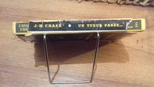 CHASE JAMES HADLEY.  Série noire Cart. EO.n°165" Un tueur passe "(1953)(cg32) 3