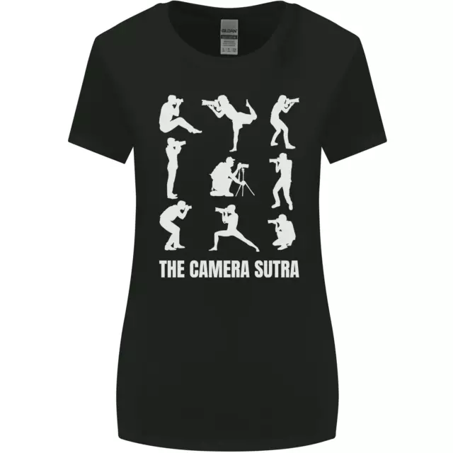 Camera Sutra Funny Photography Photographer Womens Wider Cut T-Shirt
