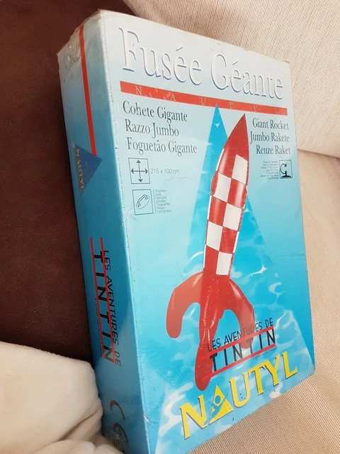 Tintin - Fusée gonflable Nauty - (1993
