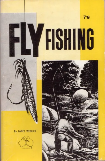 3 X LANCE Wedlick Fishing Books Beginners, Fresh Water Fishing Fly