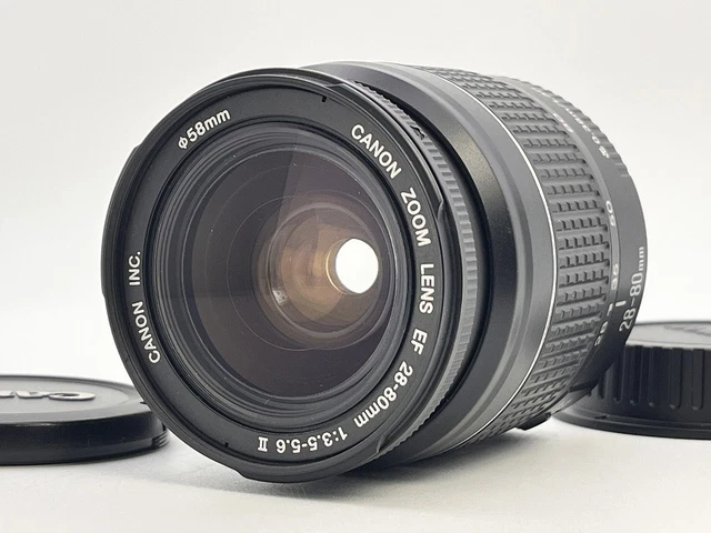 CANON EF 28-80MM & 75-300mm Lens Set, Standard & Telephoto