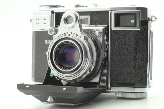 [ Haut Mint ] ZEISS IKON CONTESSA 35 Pliant Appareil Tessar 45mm F/2.8 De Japon