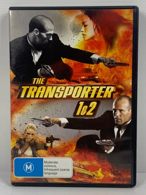 The Transporter 1 & 2 (DVD, 2012) 2 Movies 1 Disc Jason Statham