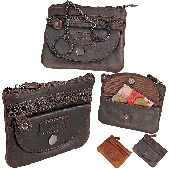 Holibanna Astuccio Portachiavi In Pelle Per Auto Cerniera - Foto 12