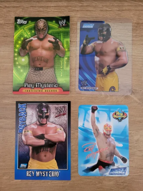 Wwe Rey Mysterio Retro Topps Payback Restricted Access 2006/2007