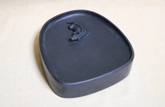 Ink Stone Suzuri Japanese Vintage Calligraphy Tool S597
