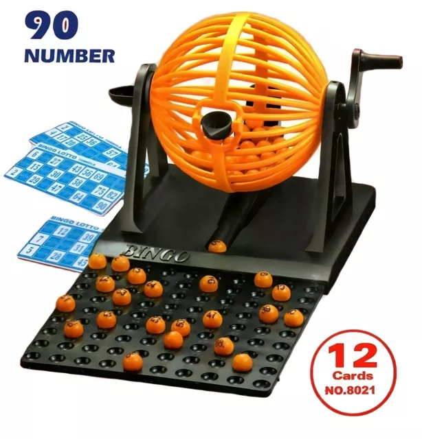 Bingo Family Game Lotto 90 Balls 48 Cards Traditional Childrens Board Gift New