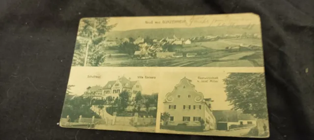 AK Gunzenheim Feldpostkarte 1. Weltkrieg Villa Barbara Kaisheim Donau-Ries Karte