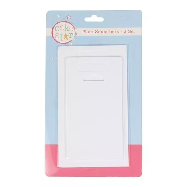Juego de 2 suavizadores decorativos fondant estrella pastel medidas