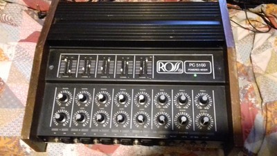 ross pc 5100 powered mixer