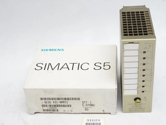 Siemens 6ES5431-8MA11/6ES5 431-8MA11 / Neuf Emballage D'Origine