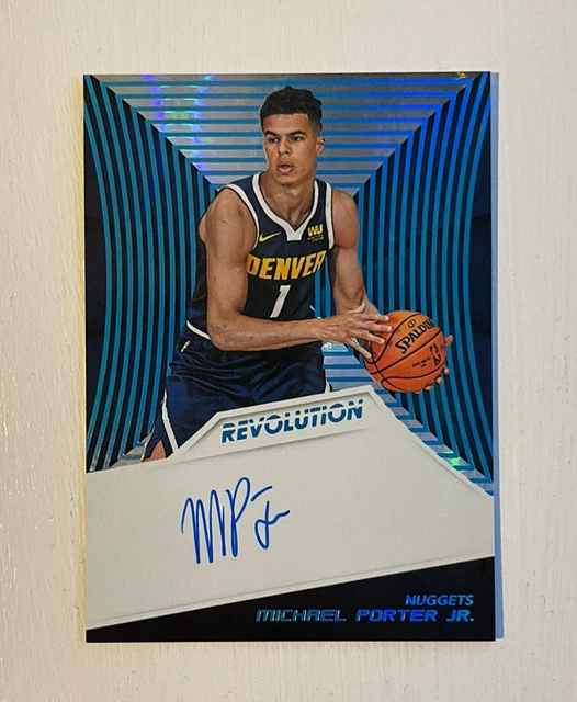 2018-19 Panini Revolution - Rookie Autographs Infinite #RA-MPJ Michael Porter...