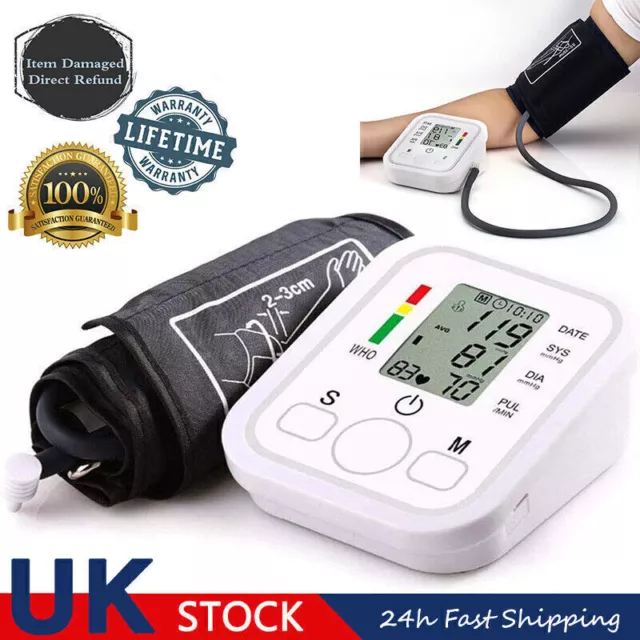 2023 Rate Automatic Arm Monitor Blood Digital Upper Heart Machine BP Pressure