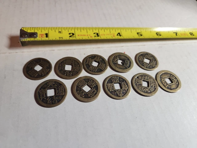 Old Chinese Coins Lot of 10