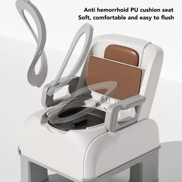 Bedside Commode Commode Chair With Removable Armrest Wide And Comfortable