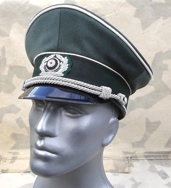 Robert Lubstein EREL Schirmmütze Wehrmacht Offizier Trikot Infanterie Größe 60