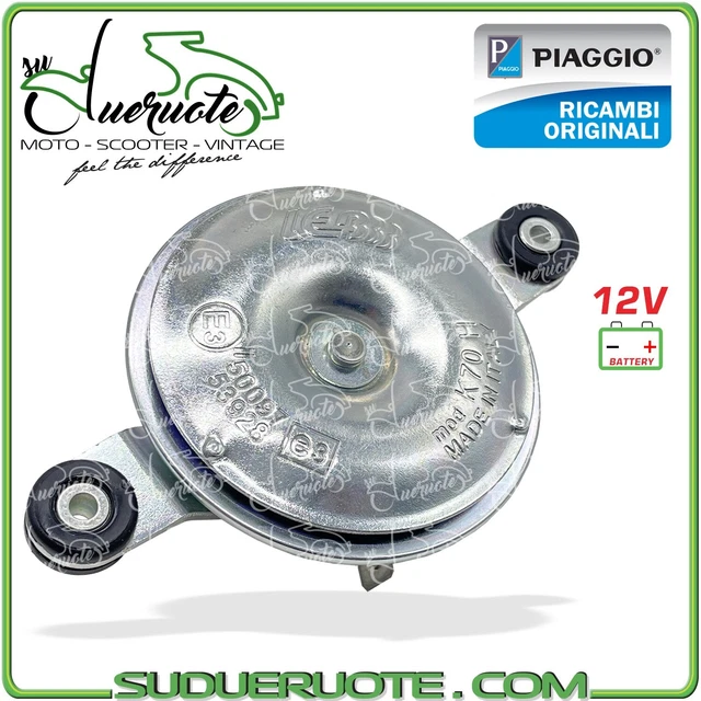 Clacson RMS Per Vespa PX 125, 150, 200 - 12 Volt, Modello Arcobaleno - Foto 14