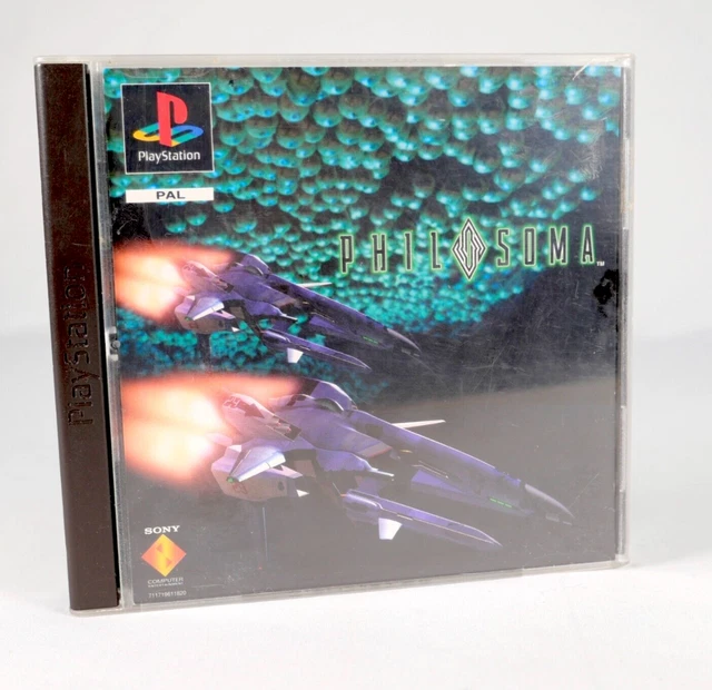 PHILOSOMA Sur PlayStation 1 (PS1) – Version NTSC-JAPAN Complète Avec Spin Card