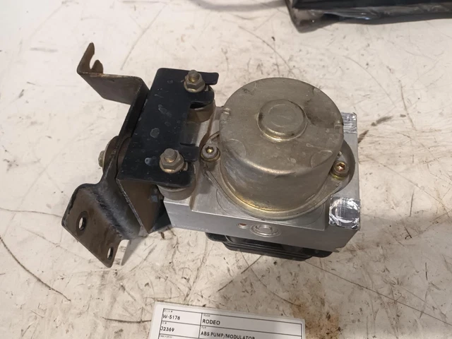 HOLDEN RODEO ABS Pump/Modulator 4Wd, Early Type, Ra, 03/03-02/06 03 04 ...
