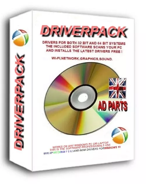 New Drivers Disc Cd / Dvd For Windows 7 8 8.1 10 Win Xp Vista Pc Computer Laptop