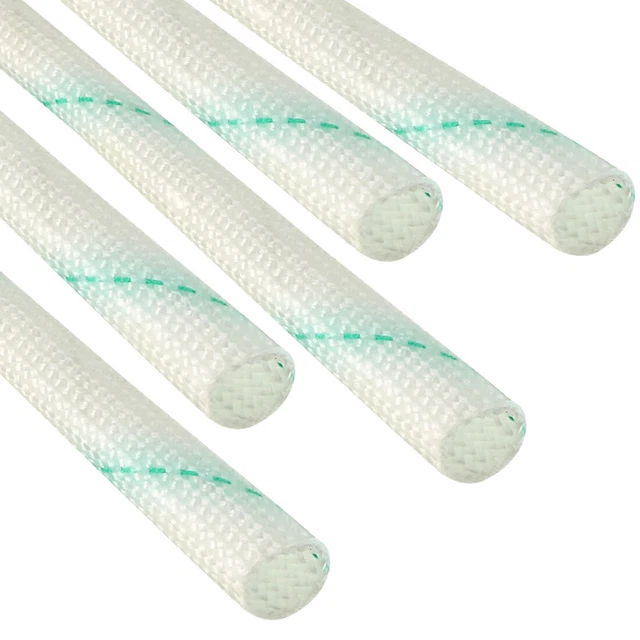 Manchon Isolant Fibre 2.5mm Intérieur - PVC, 1500V, 125°C, Longueur 890mm, Lot De 5